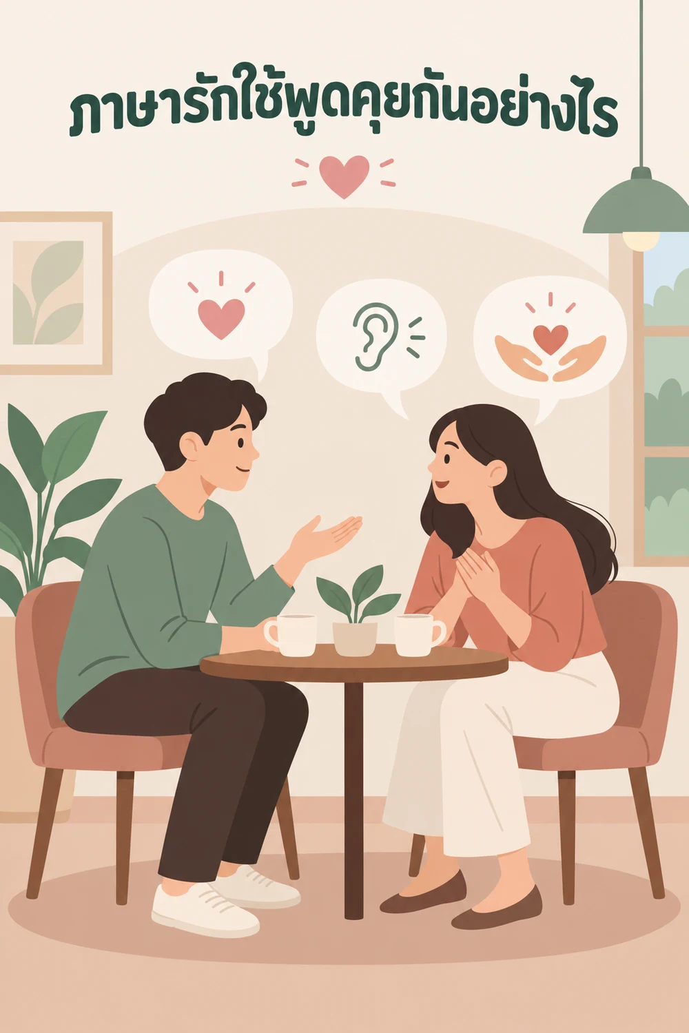 ภาษารักใช้พูดคุยกันอย่างไร