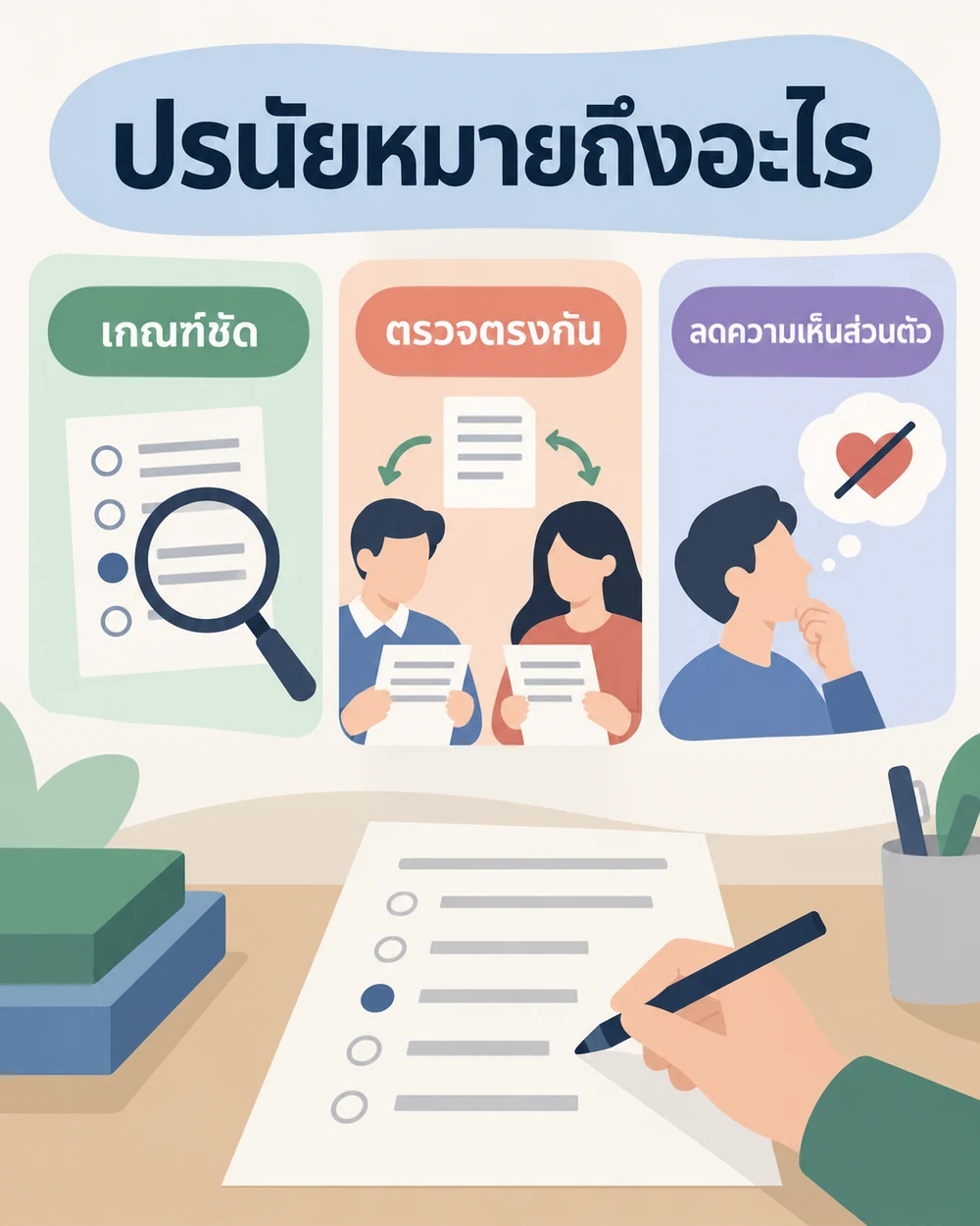 ปรนัยหมายถึงอะไร
