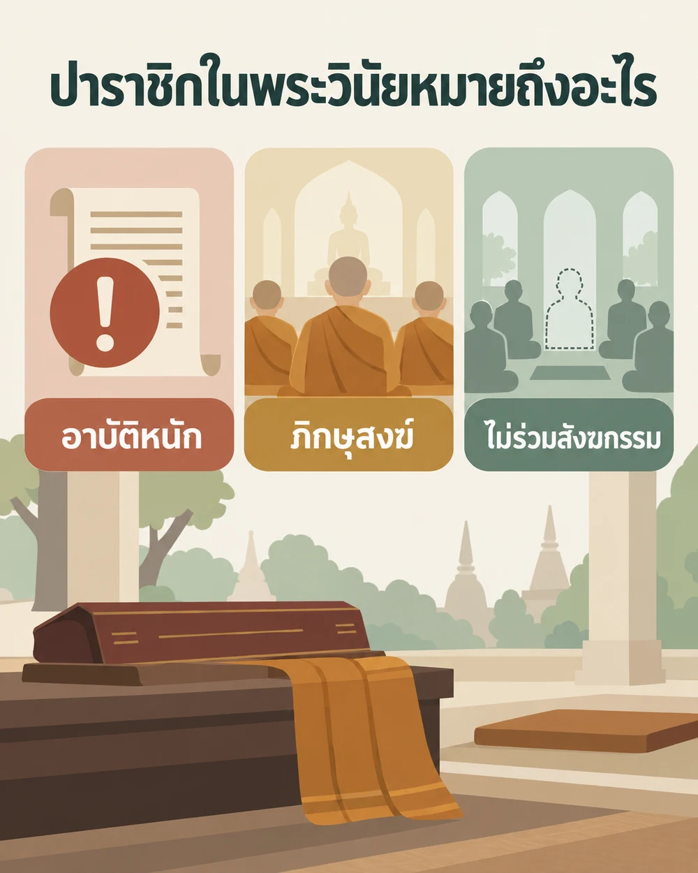 ปาราชิกในพระวินัยหมายถึงอะไร