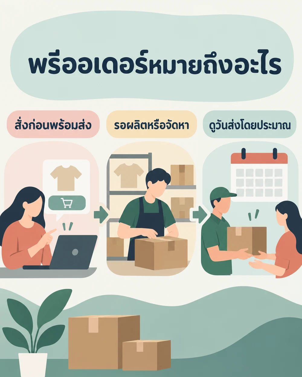 พรีออเดอร์หมายถึงอะไร