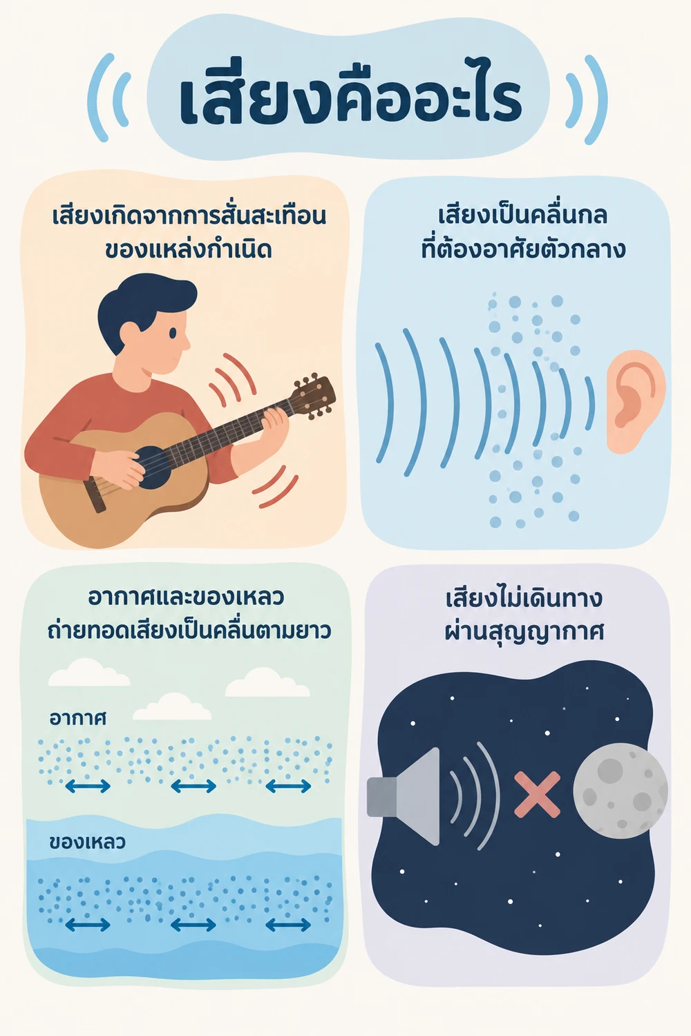 เสียงคืออะไร