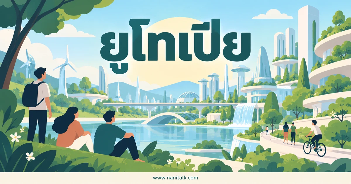 ยูโทเปียคืออะไร? ความหมายและแนวคิดสังคมในอุดมคติ