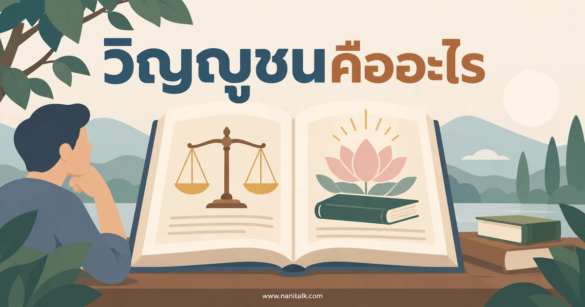 วิญญูชนคืออะไร? แยกความหมายทางกฎหมายกับคำในพุทธศาสนา