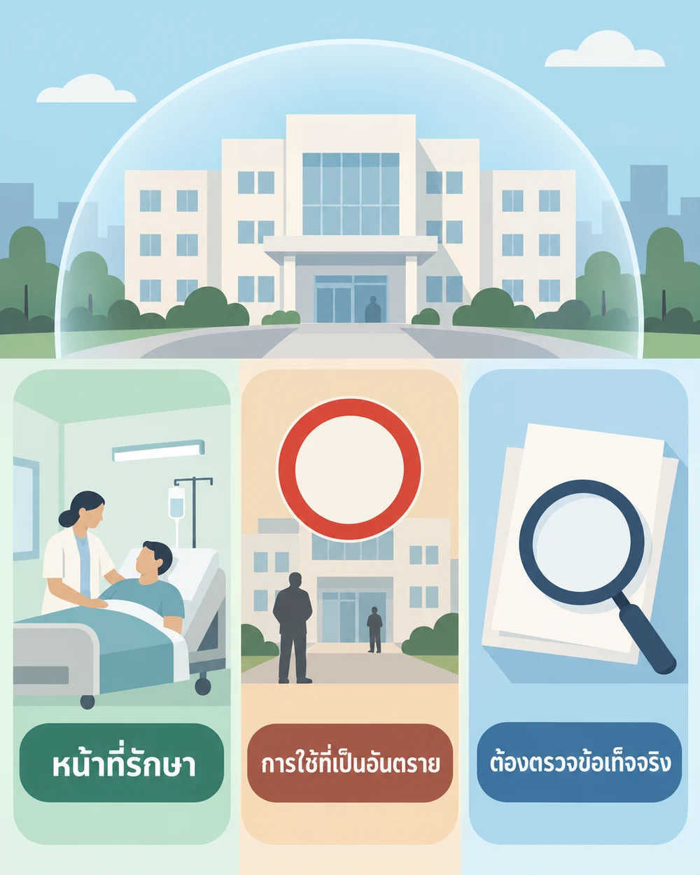 โรงพยาบาลอาจสูญเสียความคุ้มครองเมื่อใด