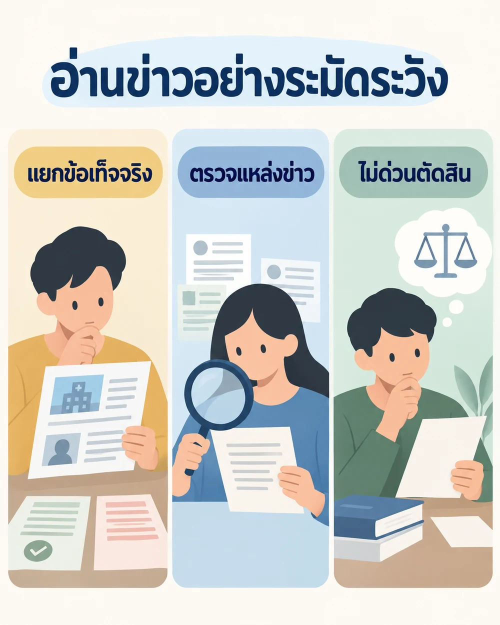อ่านข่าวการโจมตีสถานพยาบาลอย่างระมัดระวัง
