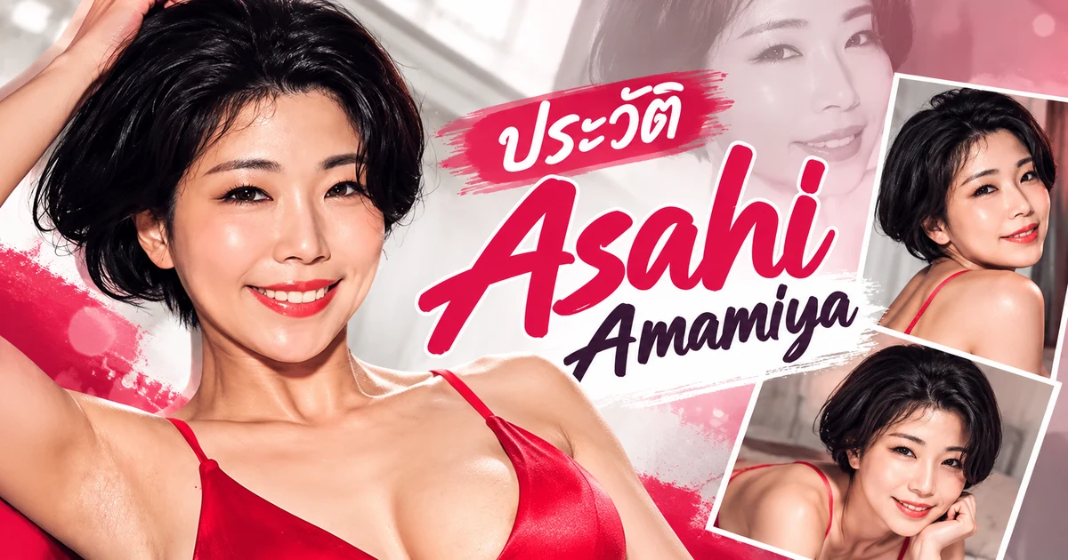 Asahi Amamiya นางเอก AV ญี่ปุ่นวัย 38 ค่าย Madonna