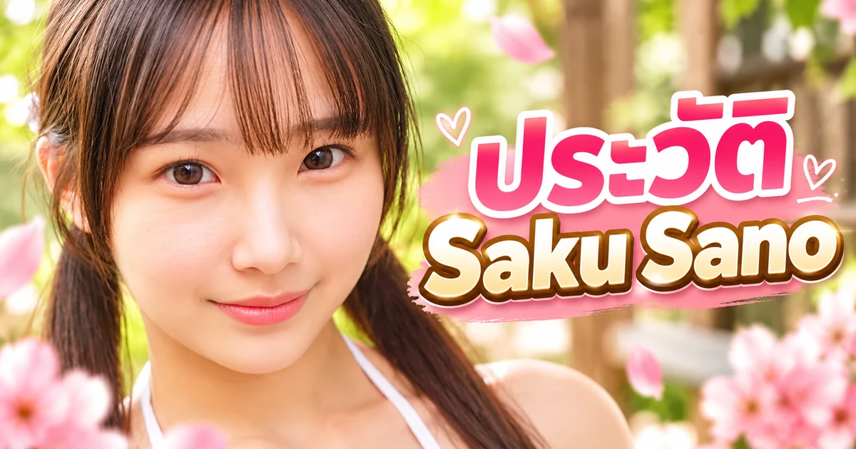 Saku Sano นางเอก AV ญี่ปุ่นหน้าเด็กจากค่าย kawaii*