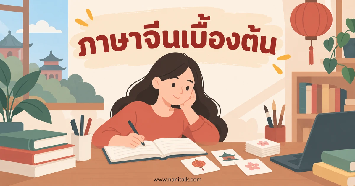 80 คำศัพท์และประโยคภาษาจีนเบื้องต้น พร้อมพินอินและคำแปล