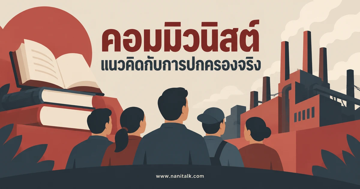 คอมมิวนิสต์คืออะไร? แยกแนวคิด สังคมนิยม และการปกครองจริง