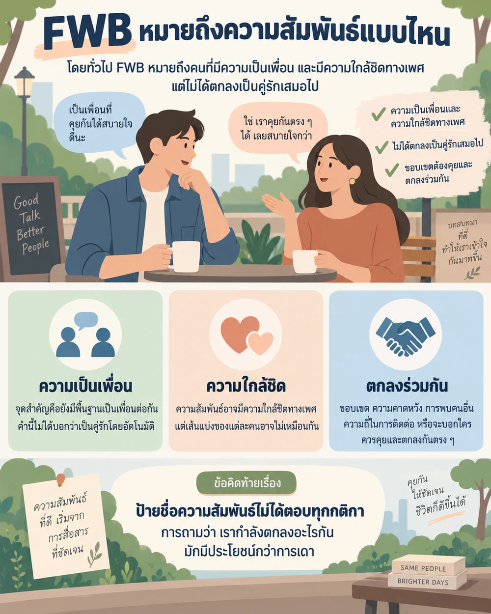 FWB หมายถึงความสัมพันธ์แบบไหน