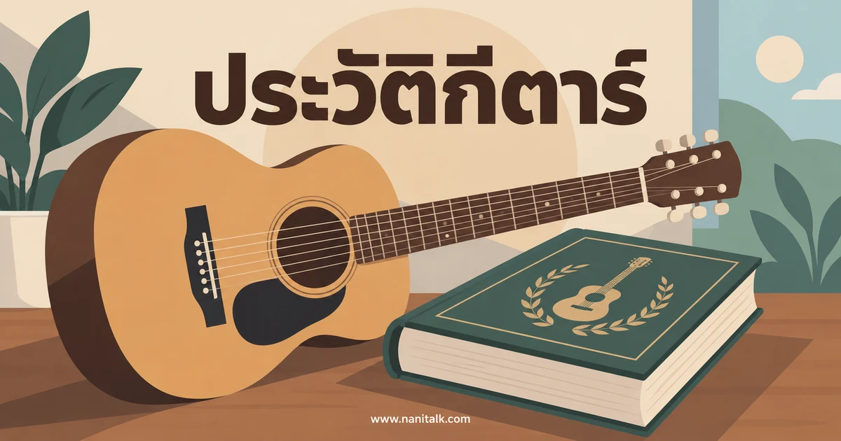 ประวัติกีตาร์ จากเครื่องสายยุโรปสู่กีตาร์ไฟฟ้า