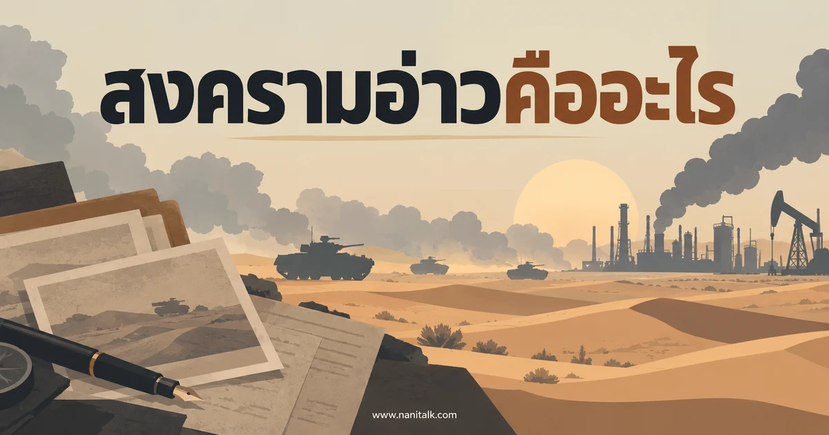 สงครามอ่าวคืออะไร สาเหตุ เหตุการณ์ และผลกระทบ