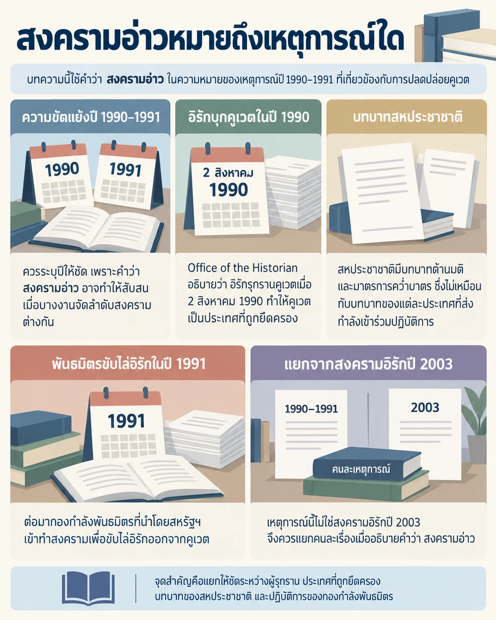 สงครามอ่าวหมายถึงเหตุการณ์ใด