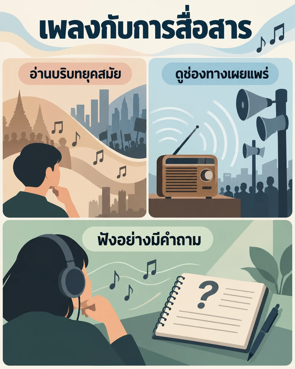 เพลงปลุกใจและวิทยุในบริบทสงครามเย็น