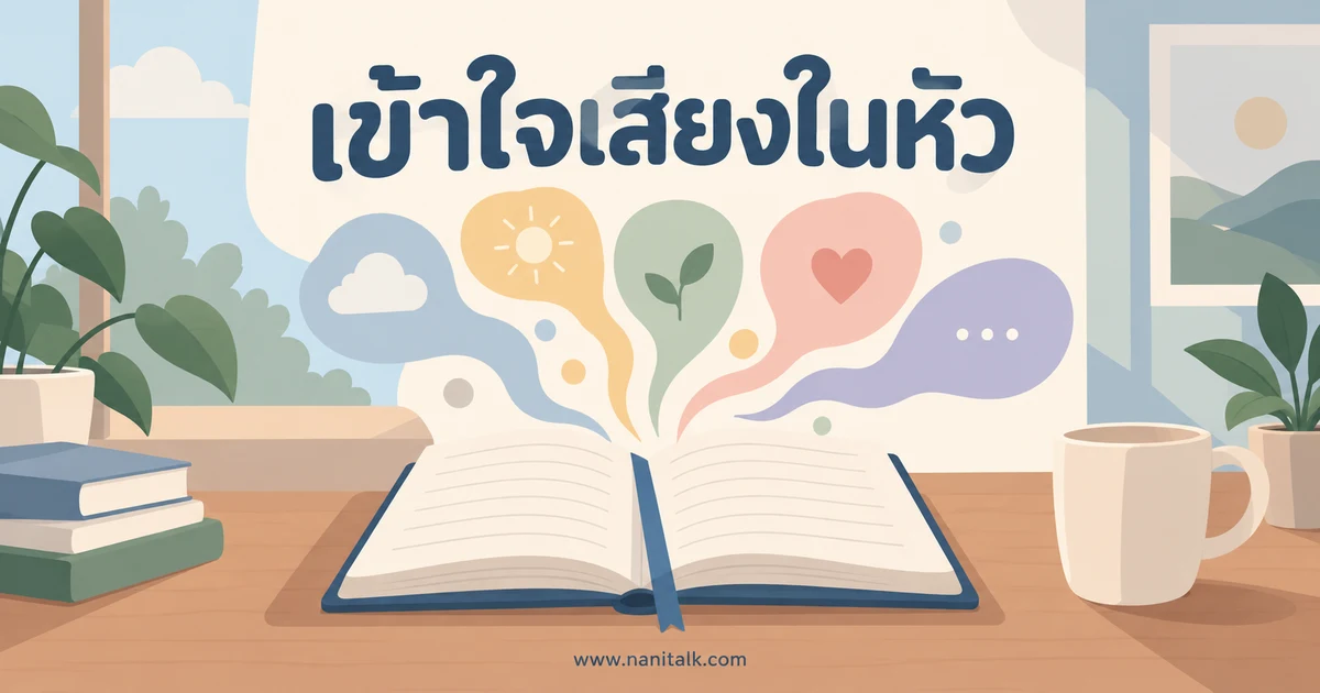 เสียงในหัวกับ Intrusive Thoughts ต่างกันอย่างไร และเมื่อไรควรขอความช่วยเหลือ