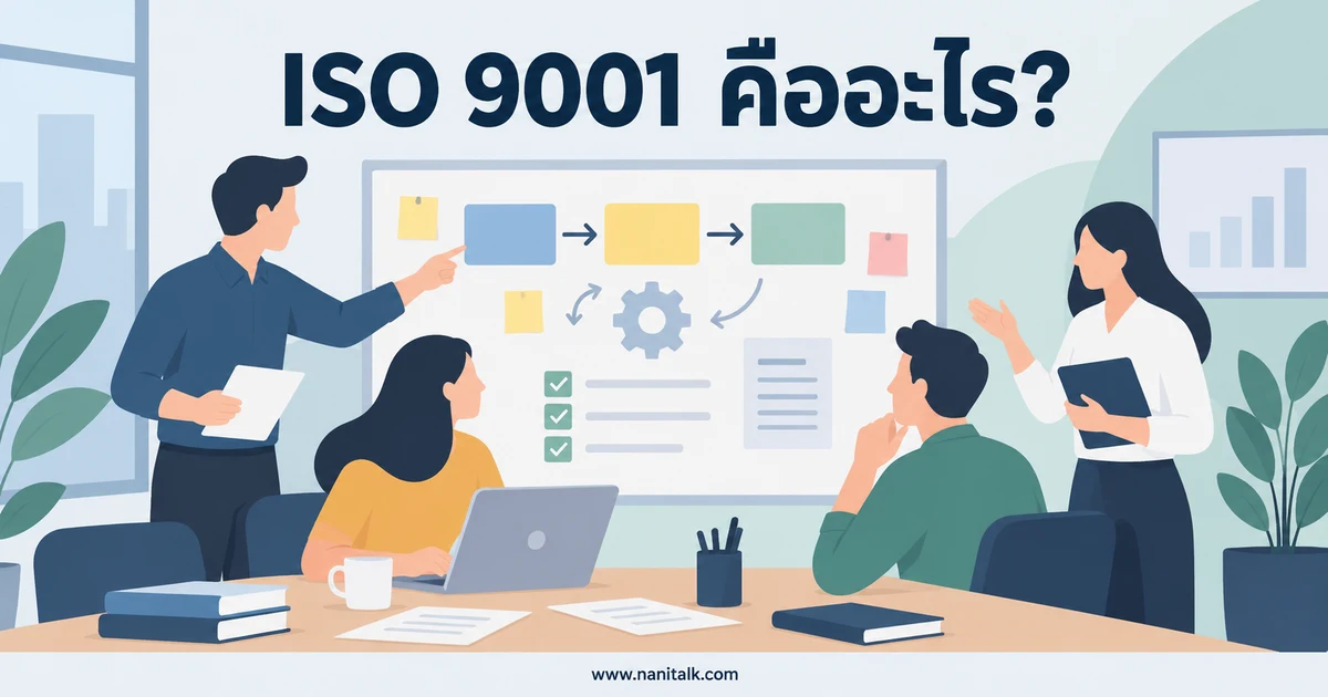 ISO 9001 คืออะไร? ระบบบริหารคุณภาพและการขอรับรอง