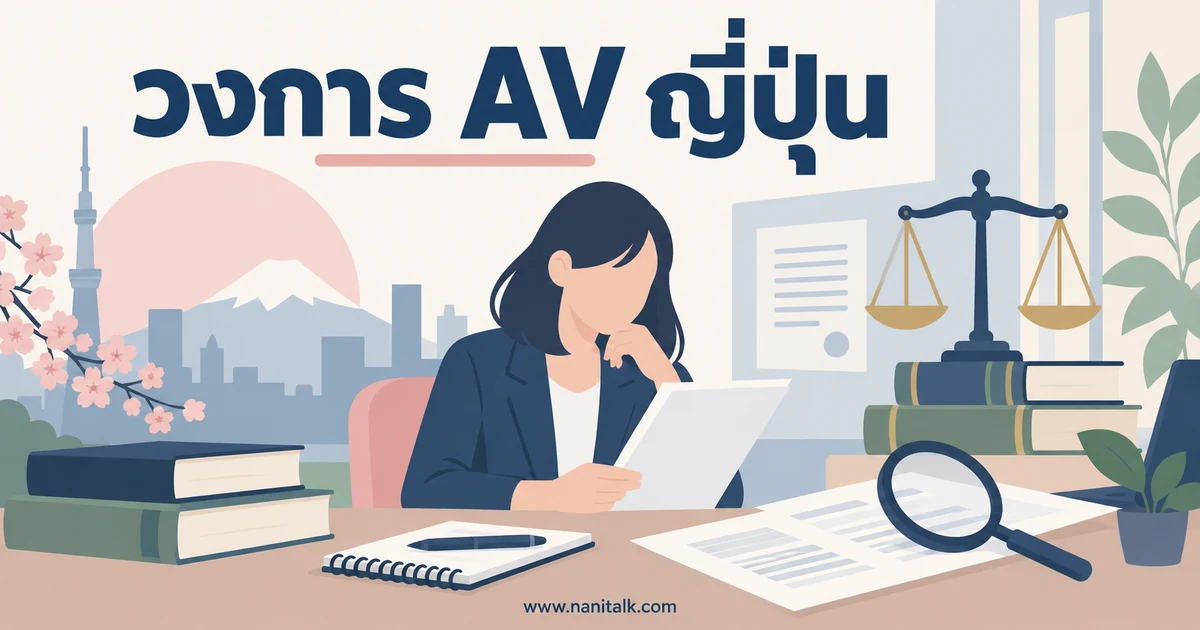 วงการ AV ญี่ปุ่น: อ่านข้อมูลอุตสาหกรรมและสิทธิผู้แสดง