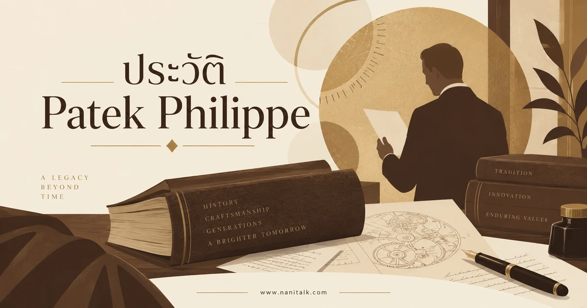ประวัติ Patek Philippe จากผู้ก่อตั้งสู่ตระกูล Stern