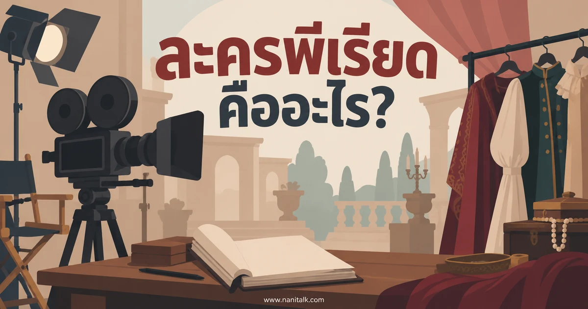 ละครพีเรียดคืออะไร? เข้าใจเรื่องย้อนยุคกับประวัติศาสตร์จริง
