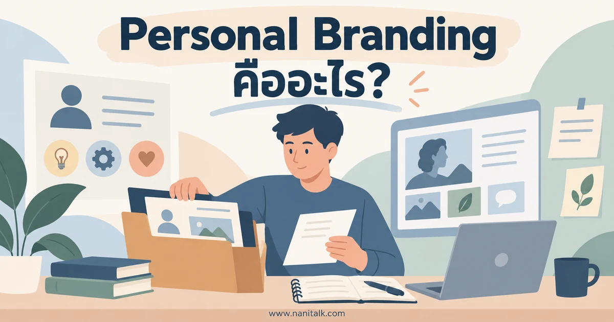Personal Branding คืออะไร? สร้างแบรนด์ส่วนตัวจากผลงานจริง
