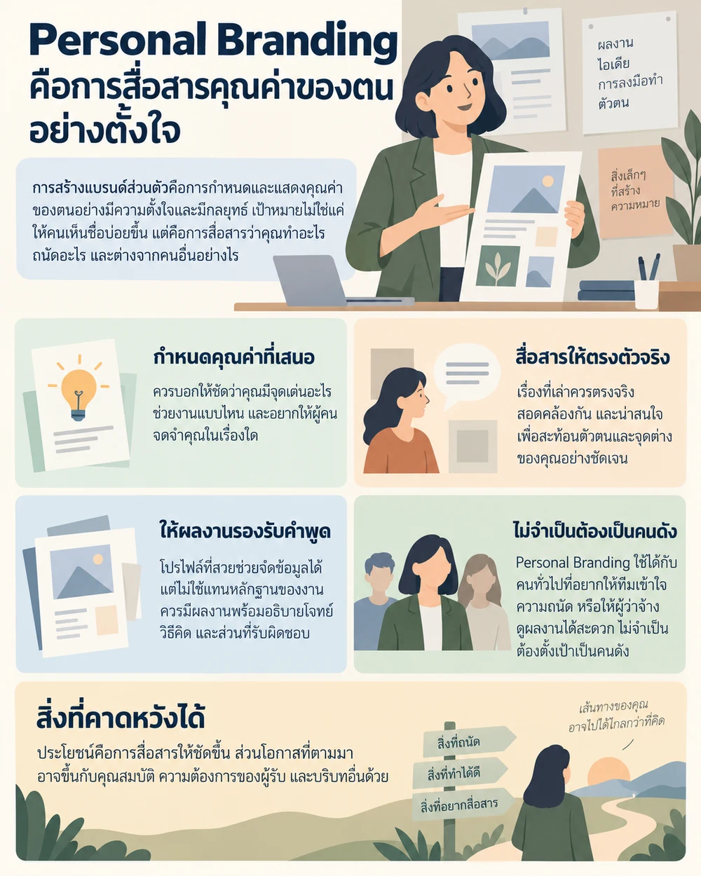 Personal Branding คือการสื่อสารคุณค่าของตนอย่างตั้งใจ