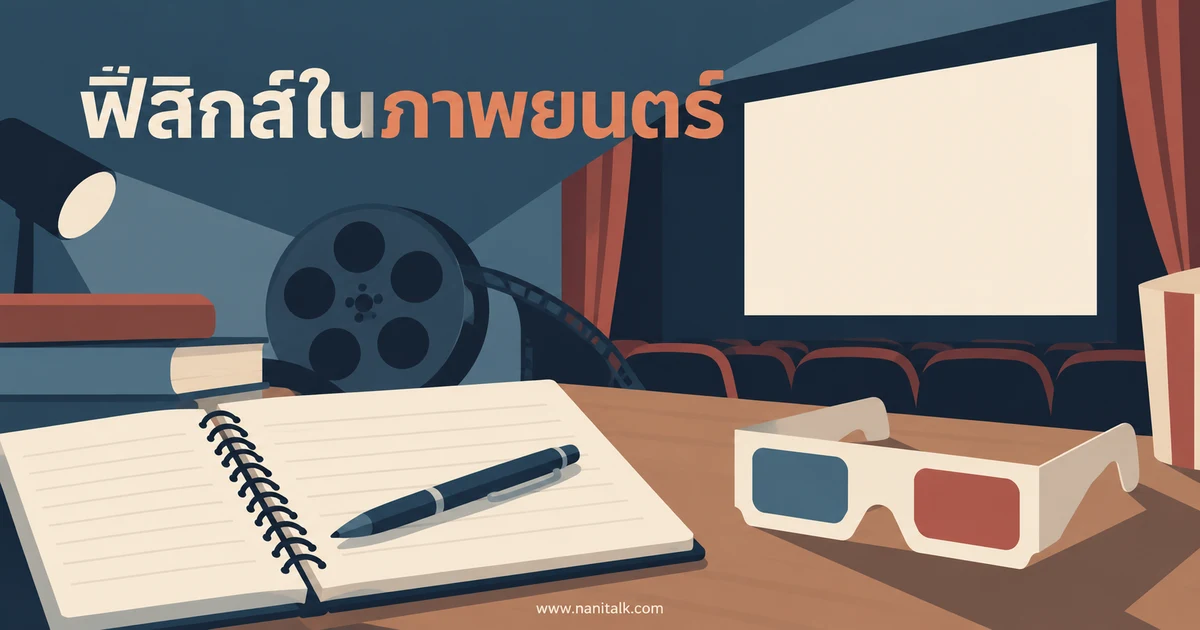 ฟิสิกส์ในภาพยนตร์: เรียนรู้อย่างไรให้แยกเรื่องจริงกับเรื่องแต่ง