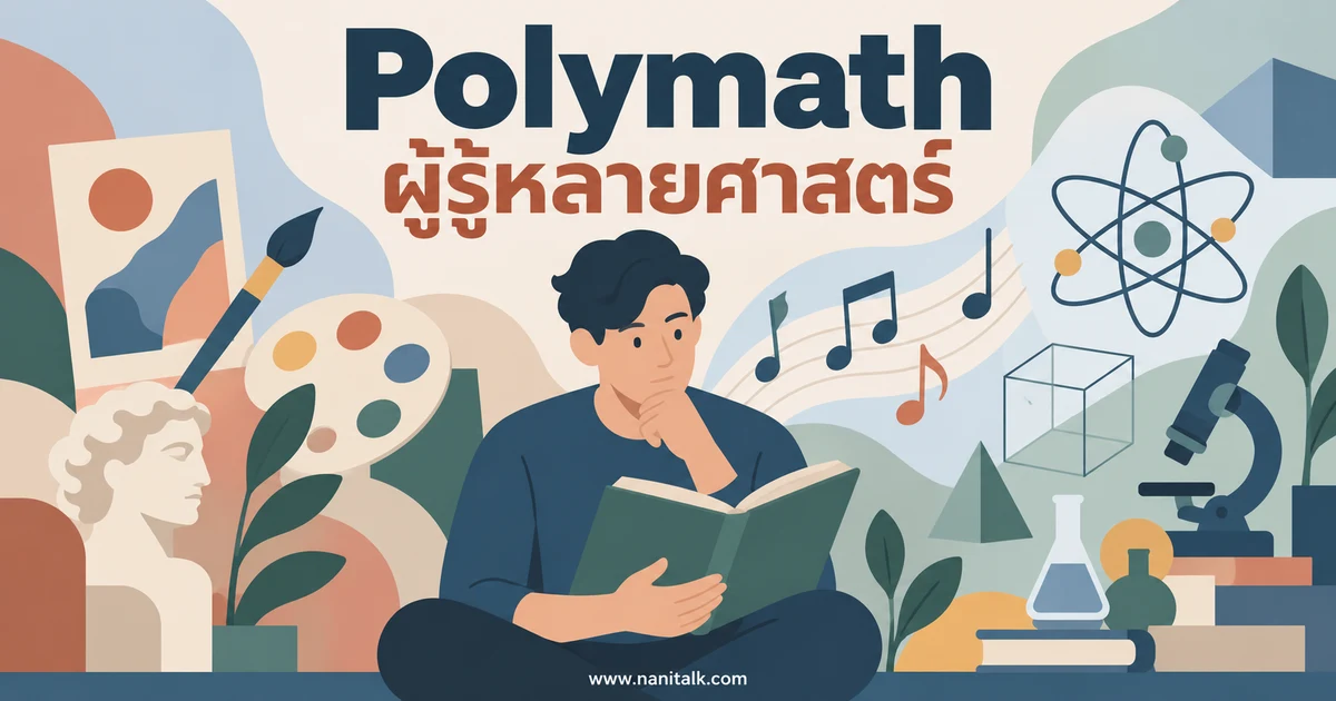 Polymath คืออะไร? ความหมาย ประวัติ และการเรียนรู้ข้ามศาสตร์