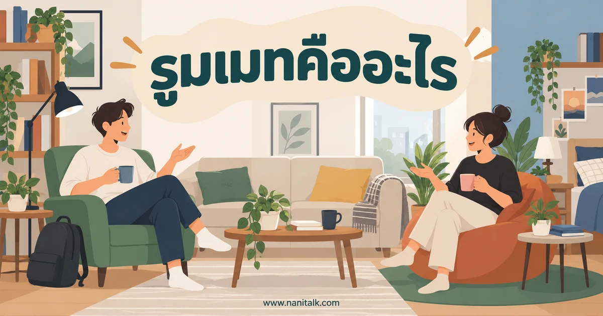 รูมเมทคืออะไร วิธีเลือกและทำข้อตกลงก่อนอยู่ร่วมกัน
