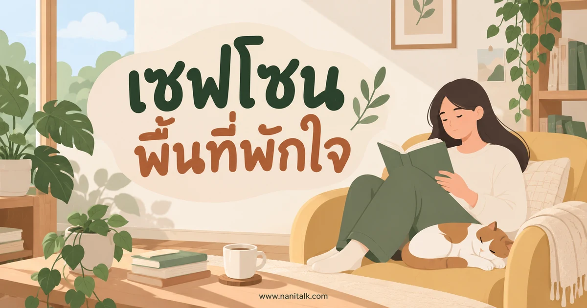 เซฟโซน (Safe Zone) คืออะไร? วิธีสร้างพื้นที่พักใจในชีวิตประจำวัน