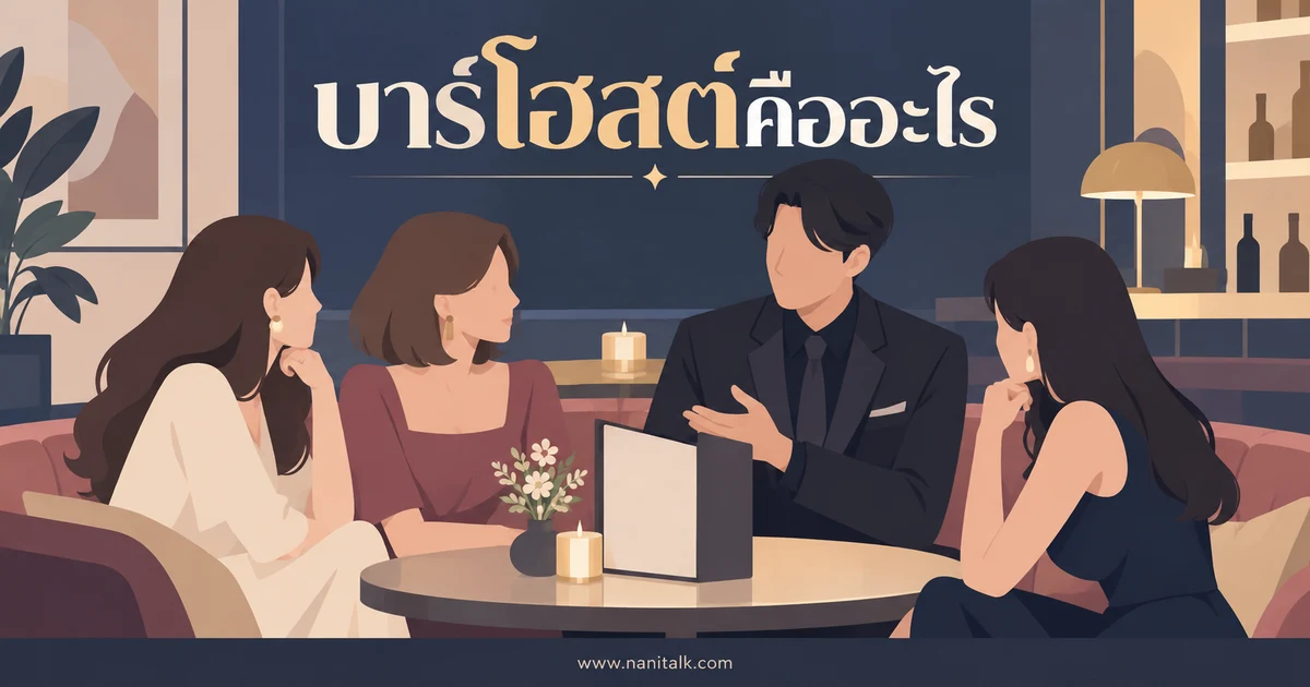บาร์โฮสต์คืออะไร รู้จักงานโฮสต์ ค่าดริ๊ง และข้อควรรู้