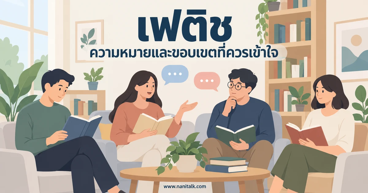 เฟติชคืออะไร? แยกความสนใจจากภาวะผิดปกติให้เข้าใจ