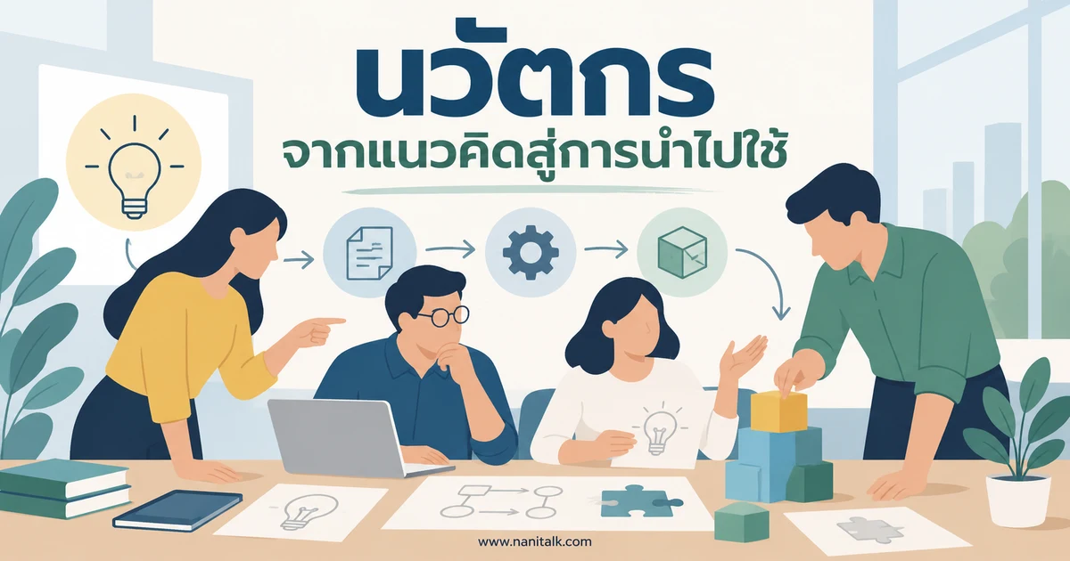 นวัตกร (Innovator) คืออะไร? จากแนวคิดสู่การนำไปใช้
