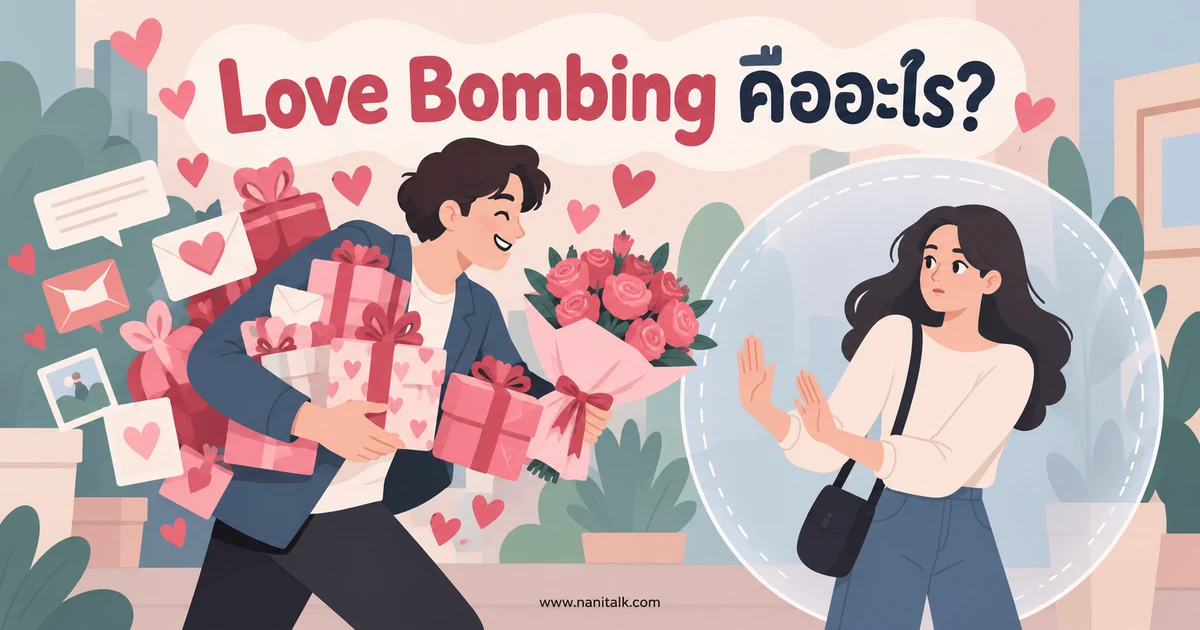 Love Bombing คืออะไร? สังเกตความรักที่กลายเป็นการควบคุม