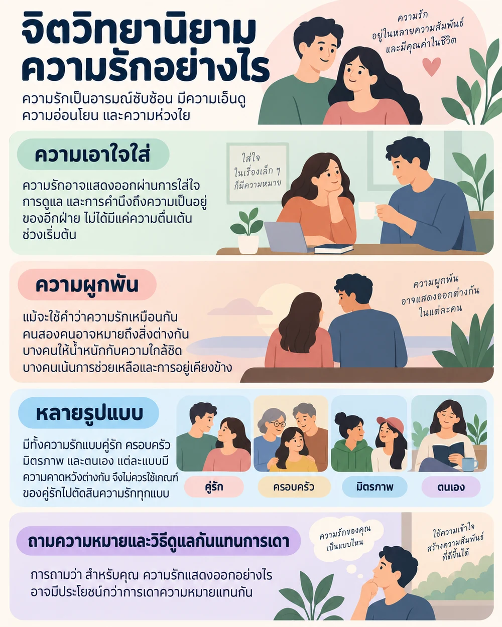 จิตวิทยานิยามความรักอย่างไร
