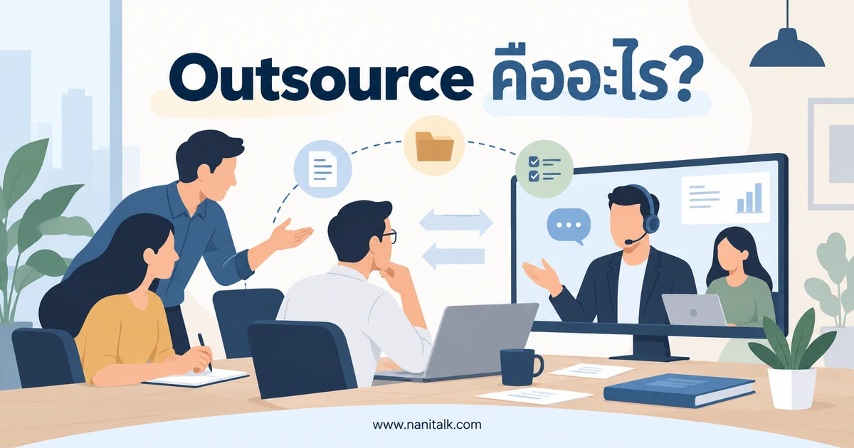 Outsource คืออะไร? เข้าใจการจ้างงานภายนอกก่อนตัดสินใจ