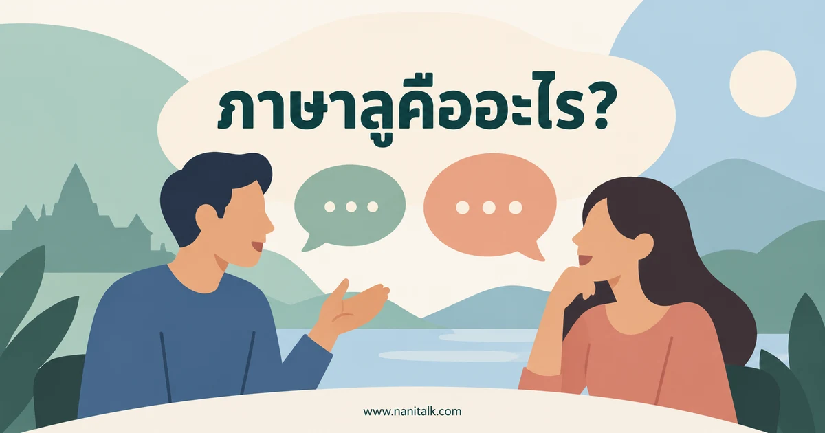 ภาษาลูคืออะไร? หลักการเล่นคำและตัวอย่างพร้อมคำแปล