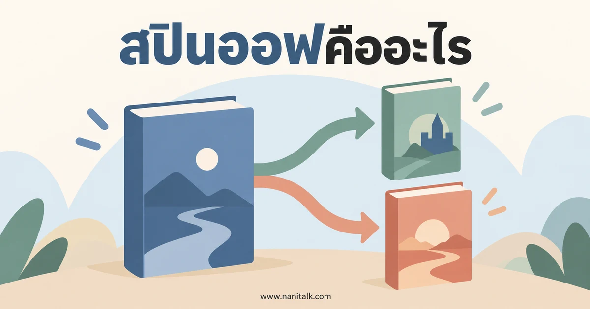 สปินออฟคืออะไร? แยก Spin-off กับภาคต่อและภาคก่อน